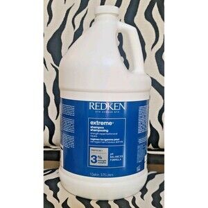 Redken Extreme SHAMPOO 1 Gallon / 3.75 Liters 3% Strength Repair pH Balanced